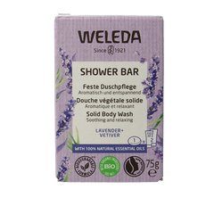 Weleda Shower bar lavender + vetiver 75.00 Gram
