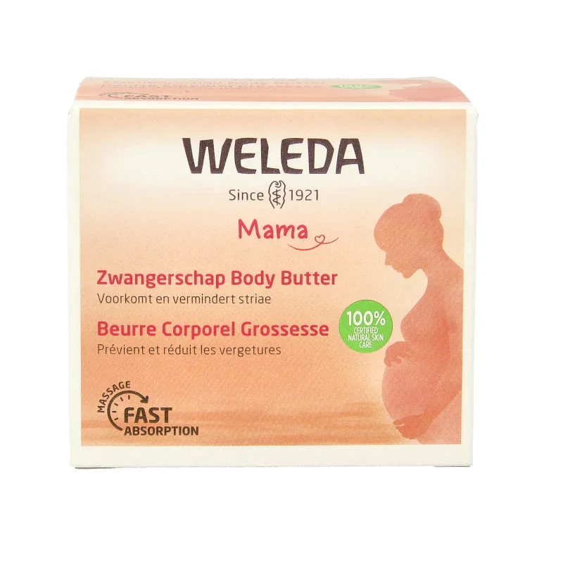 Weleda Body butter zwangerschap 150 Milliliter