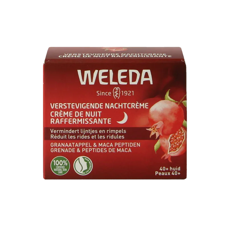 Weleda Granaatappel & maca verstevigende nachtcreme 40 Milliliter