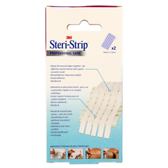 3M Steristrips 3mm x 75mm 2x5 strips 2.00 Stuks