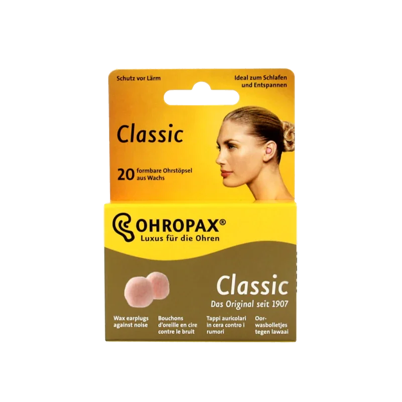 Ohropax Oordopjes classic 20 Stuks