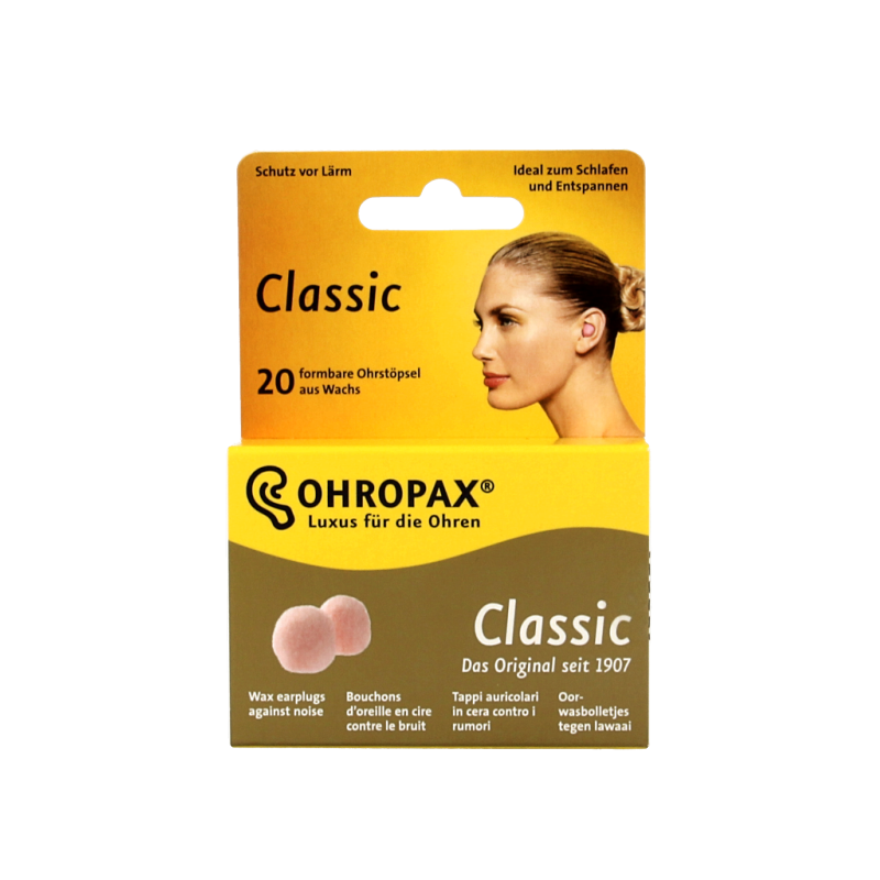 Ohropax Oordopjes classic 20 Stuks