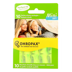 Ohropax Soft geluid mini 10 Stuks