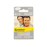 Ohropax Silicon clear 6 Stuks