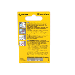 Ohropax Silicon clear 6 Stuks