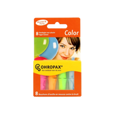 Ohropax Oordopjes geluiddempend color 8 Stuks