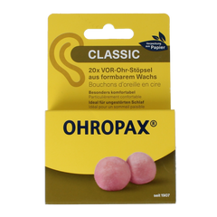 Ohropax Oordopjes classic 20.00 Stuks