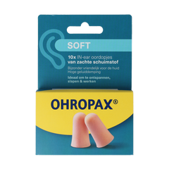 Ohropax Oordopjes soft 10 Stuks