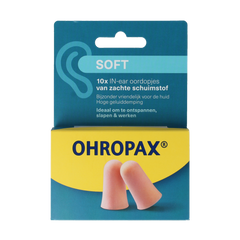 Ohropax Oordopjes soft 10.00 Stuks