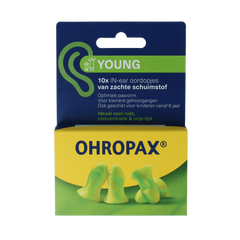 Ohropax Oordopjes young 10.00 Stuks