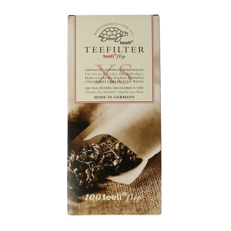 Teeli Theefilters XS 100 Stuks