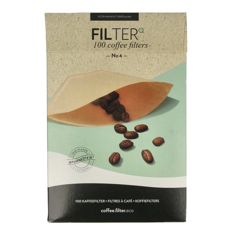 Finum Koffiefilters no. 4 100 Stuks