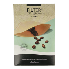 Finum Koffiefilters no. 4 100 Stuks