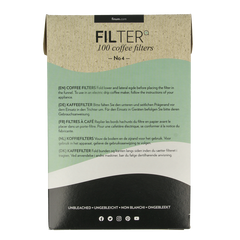 Finum Koffiefilters no. 4 100 Stuks