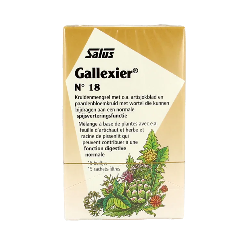 Salus Kruidenthee 18 gallexier 15 Zakjes