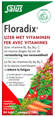 Salus Floradix ijzer tabletten 84 Tabletten