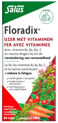 Salus Floradix ijzer tabletten 84 Tabletten
