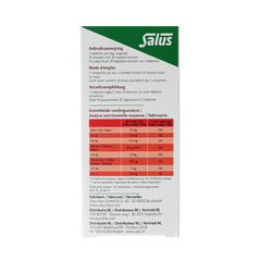 Salus Floradix ijzer tabletten 84.00 Tabletten