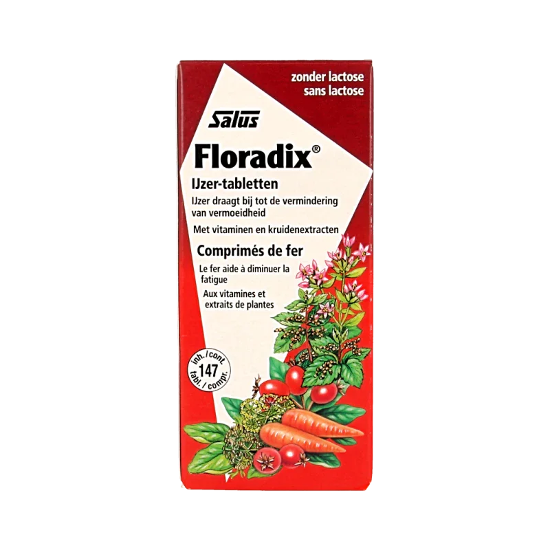 Salus Floradix ijzer tabletten 147 Tabletten