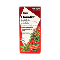 Salus Floradix ijzer tabletten 147 Tabletten
