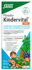Salus Floradix kindervital fruity glutenvrij 250 Milliliter