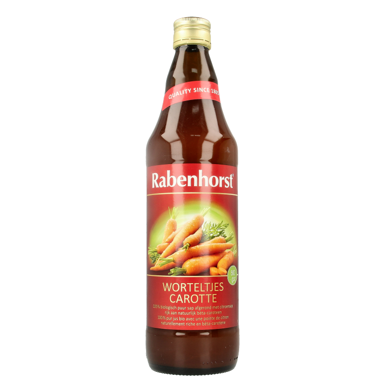 Rabenhorst Wortelsap bio 750 Milliliter