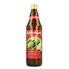 Rabenhorst Zuurkoolsap bio 750 Milliliter