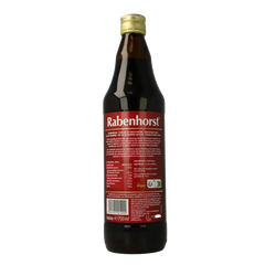 Rabenhorst Cranberrysap puur bio 750 Milliliter