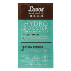 Luvos Crememasker hydro booster 2 fasen bio 9.50 Milliliter