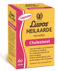 Luvos Heilaarde microfijn cholesterol 60 Capsules