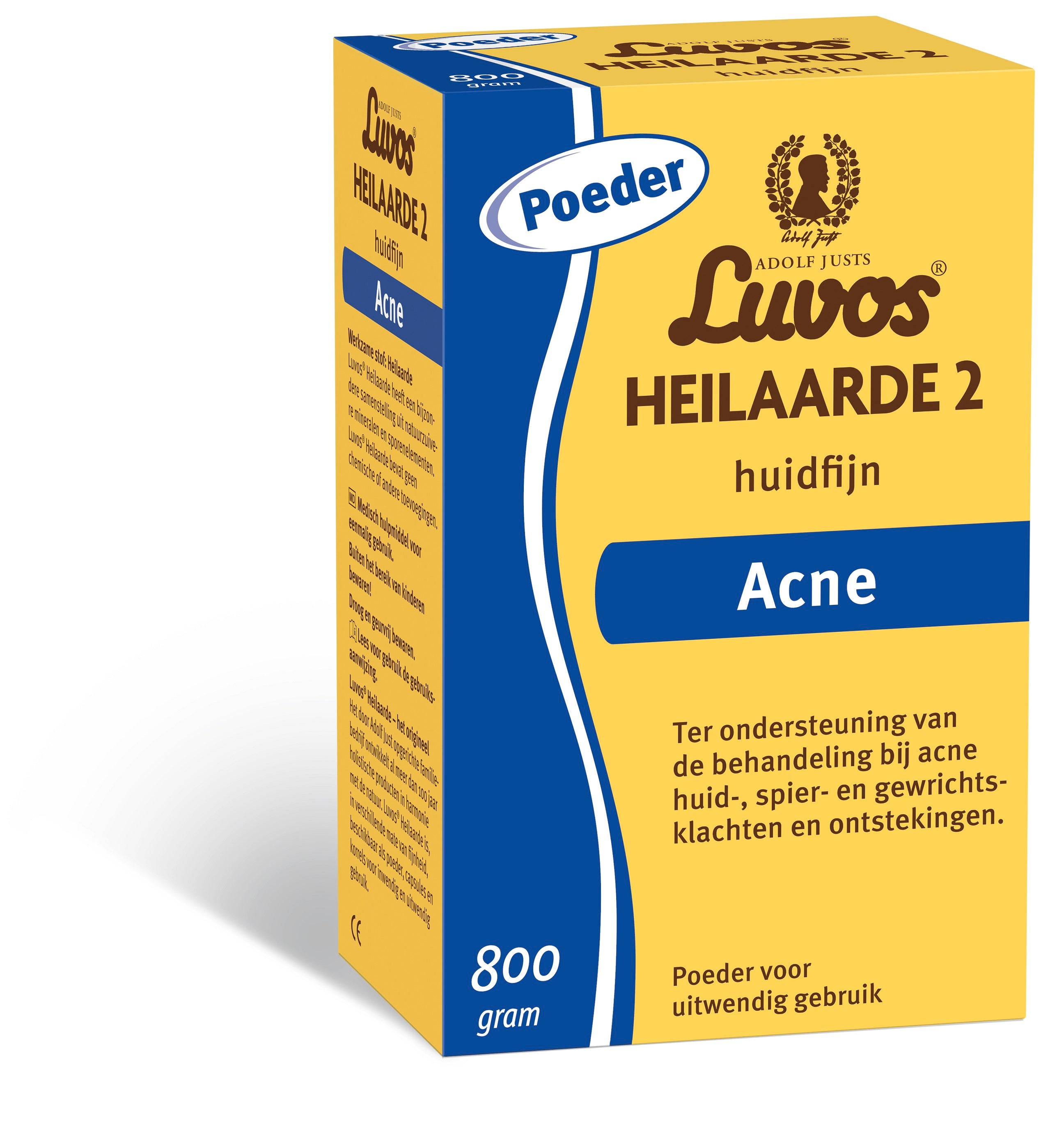 Luvos Heilaarde II huidfijn (uitwendig) 800 Gram