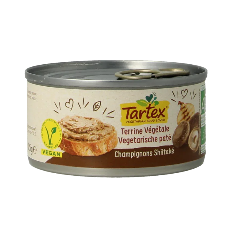 Tartex Pate champignon bio 125 Gram