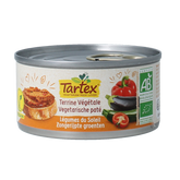 Tartex Pate zongerijpte groente bio 125.00 Gram