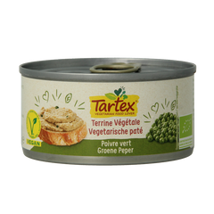 Tartex Pate groene peper bio 125 Gram