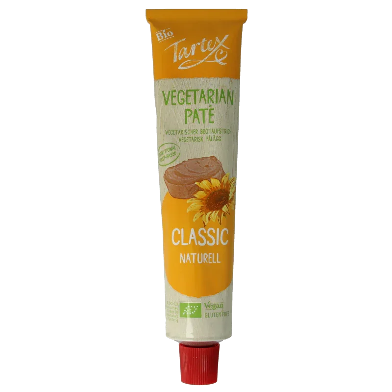 Tartex Tube vegetarische pate classic bio 200 Gram