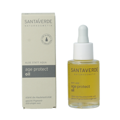 Santaverde Aloe vera age protect gezichtsolie 30 Milliliter