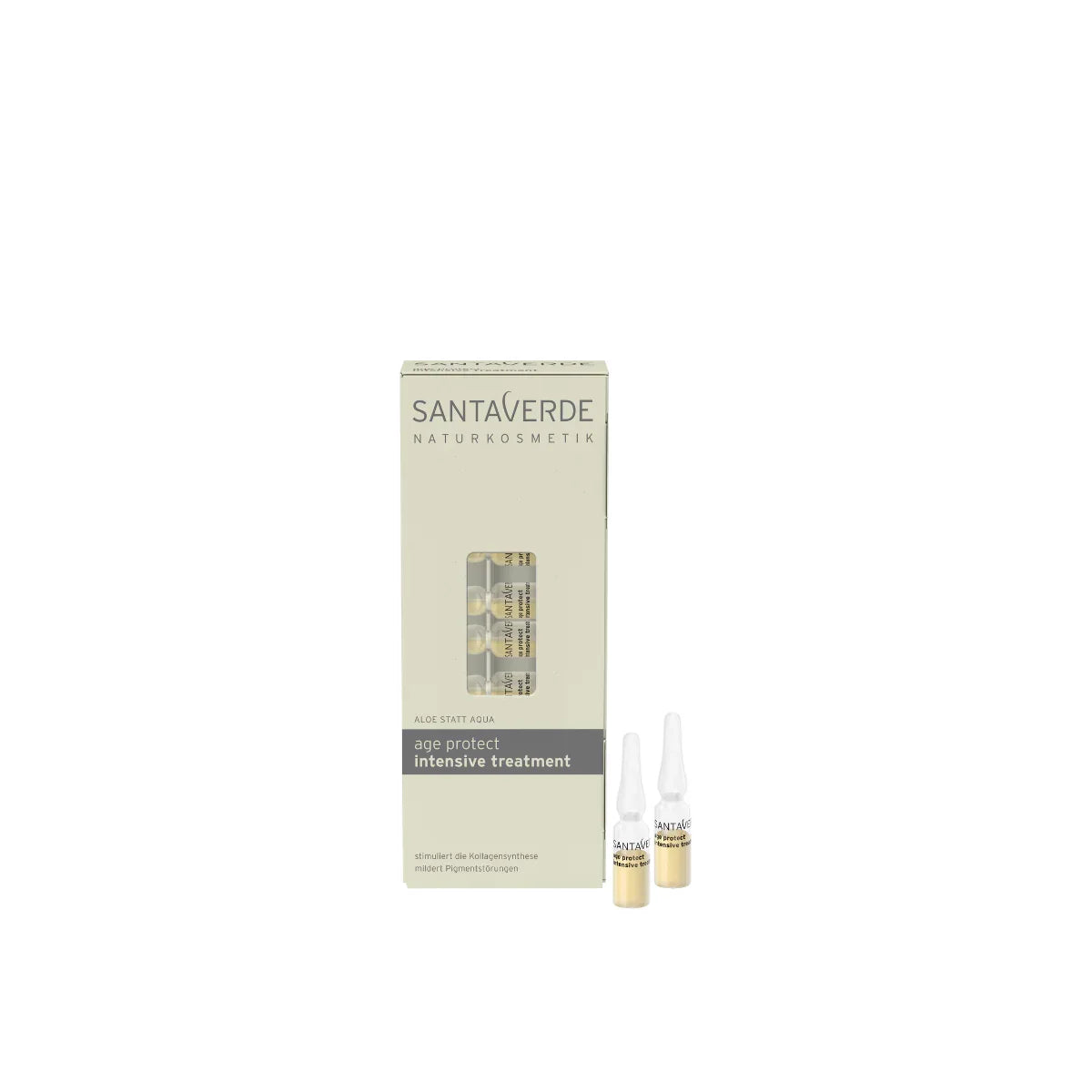 Santaverde Aloe vera age protect boost 10.00 Ampullen