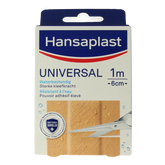 Hansaplast Universal 1m x 6cm 1 Stuks