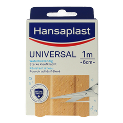 Hansaplast Universal 1m x 6cm 1.00 Stuks