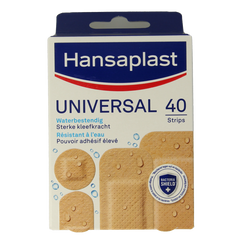 Hansaplast Water resistant universal strips 40 Stuks