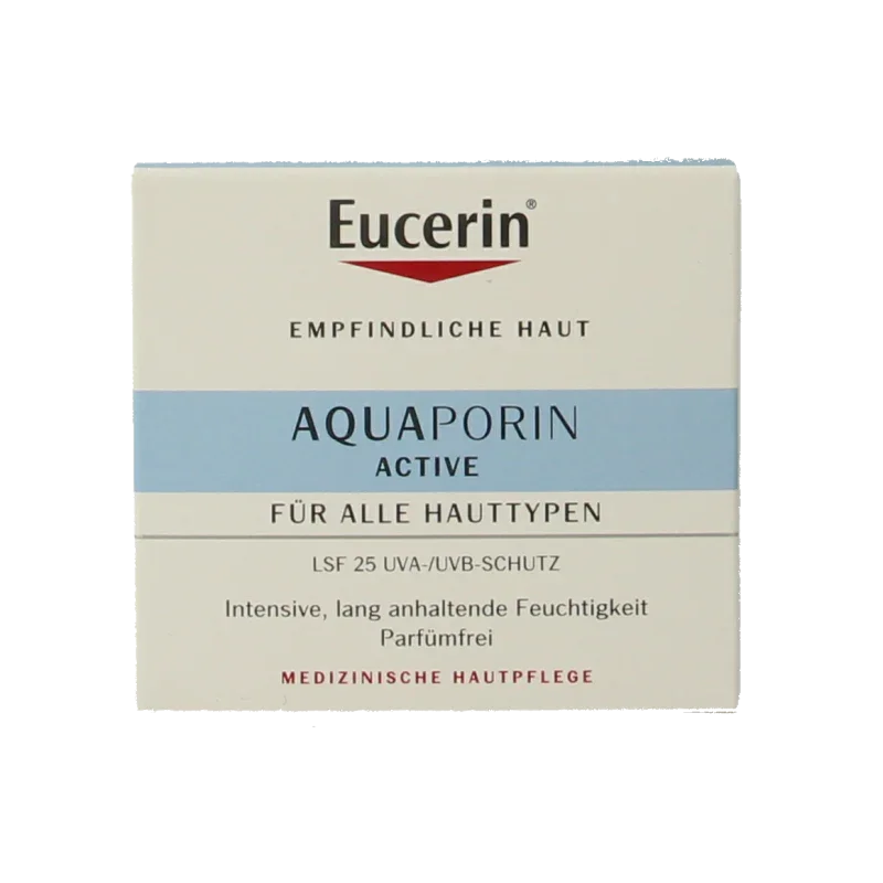Eucerin Aquaporin active hydraterende creme UVA + SPF25 50 Milliliter