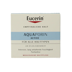 Eucerin Aquaporin active hydraterende creme UVA + SPF25 50 Milliliter