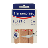 Hansaplast Elastic 2m x 6cm waterafstotend 1 Stuks