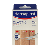 Hansaplast Elastic 2m x 6cm waterafstotend 1.00 Stuks