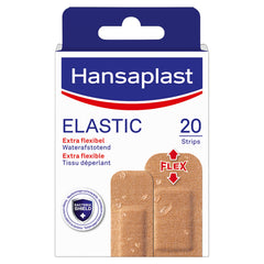 Hansaplast Pleisters elastic waterafstotend 20.00 Stuks