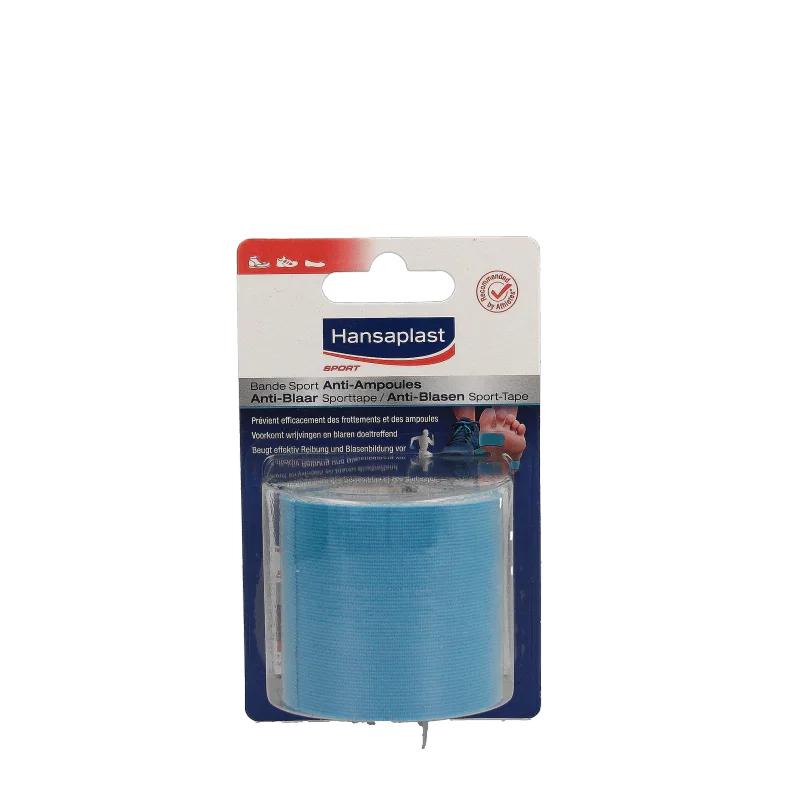 Hansaplast Sport tape anti blaar 1.00 Stuks