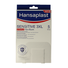 Hansaplast Pleisters sensitive 3XL 5 Stuks