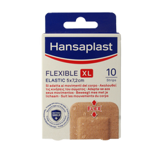 Hansaplast Flexible XL 5 x 7.2cm 10.00 Stuks