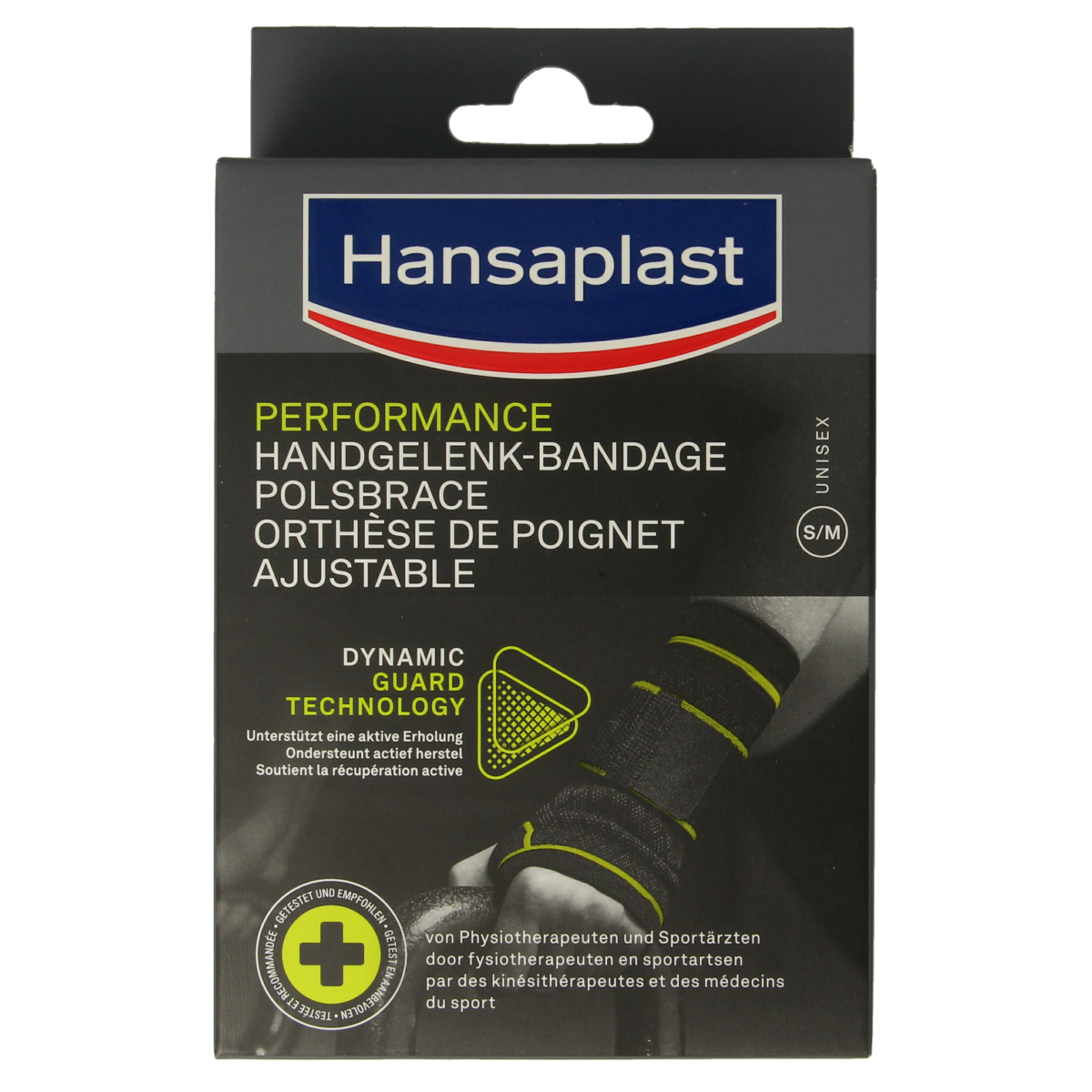Hansaplast Polsbrace performance 1.00 Stuks