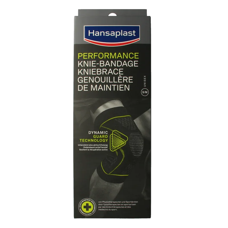 Hansaplast Kniebrace performance 1.00 Stuks